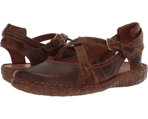 Josef Seibel Rosalie 13 79513-95320 Sandals Womens US 8-8.5 Brandy Leather PQ567