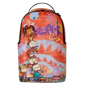 Sprayground Rugrats Paint Situation Dlxr Backpack Multicolor Graphic Print DSB20