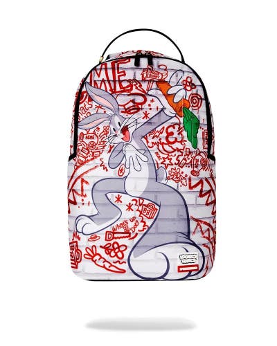 Sprayground Looney Tunes Graffiti Bugs DLXR Unisex Laptop Sleeve Backpack DSB63