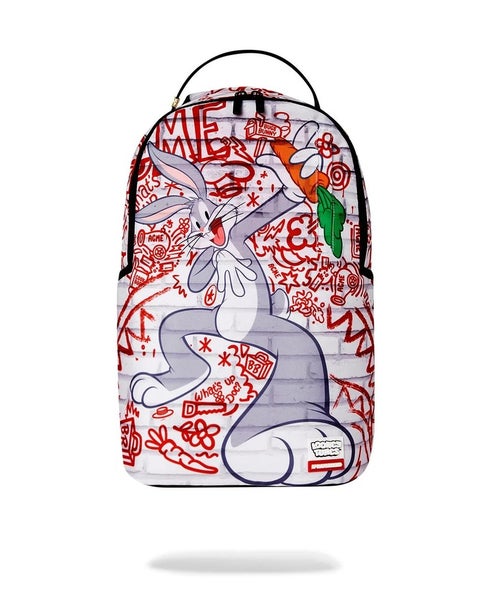 Sprayground Looney Tunes Graffiti Bugs DLXR Unisex Laptop Sleeve Backpack DSB63