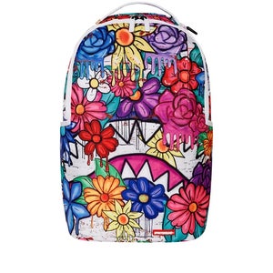 Sprayground Brick Botanist Backpack Unisex Multicolor Floral Laptop Sleeve DSB60