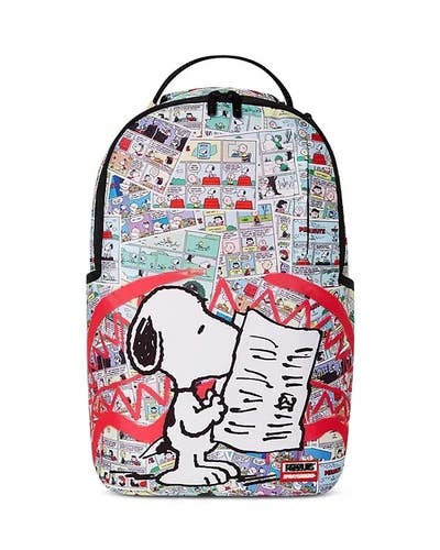 Sprayground Snoopy Focused Dlxr Backpack Unisex OS Multi Shoulder Strap DSB27