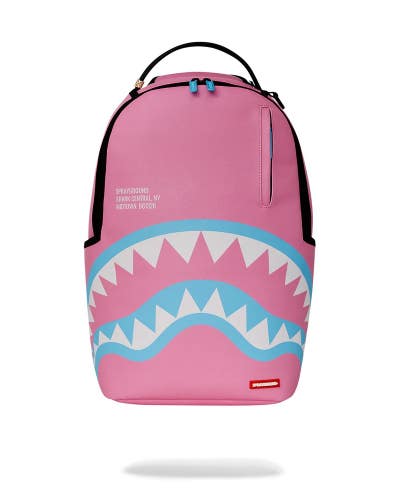 Sprayground Shark Central Amusement DLXSV Backpack Unisex Pink Adjustable DSB54