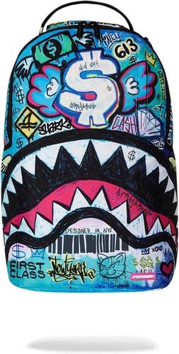 Sprayground Pure Imagination DLX Backpack Unisex OS Multi Shoulder Strap DSB30