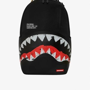Sprayground Shark Central LAX 910B8116NSZ Backpack Black Laptop Sleeve Bag DSB66