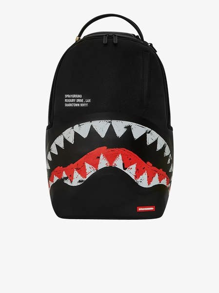 Sprayground Shark Central LAX 910B8116NSZ Backpack Black