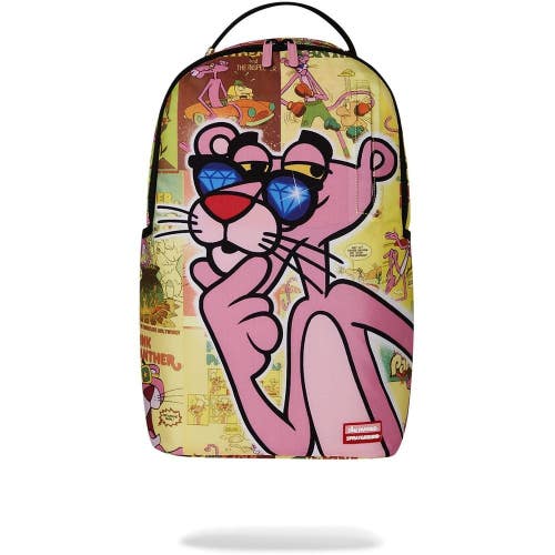 Sprayground Pink Panther Sunglasses Dlxr Backpack Multi Adjustable Straps DSB35