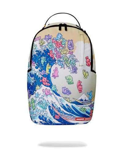 Sprayground Bear Wave DLXR Unisex Multi Graphic Shoulder Strap Backpack DSB62