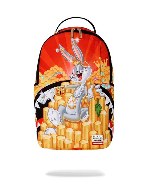 Sprayground Looney Tunes Bugs Billionaire DLXR Multicolor Graphic Backpack DSB44