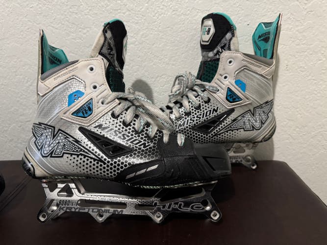 Mission Inhaler FZ-0 Skates  Size 11 (Rare)