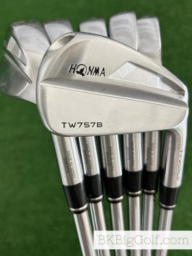 Honma TW757B Forged Iron Set 5-P / Dynamic Gold EX X100 Extra Stiff