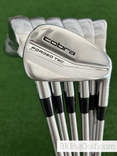 Cobra King Forged Tec 23 Iron Set 4-P / KBS Tour C-Taper 130 X Extra Stiff