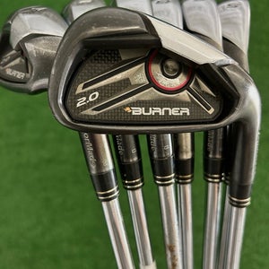 Taylormade Burner 2.0 Black Iron Set 4-P / Dynamic Gold Stiff