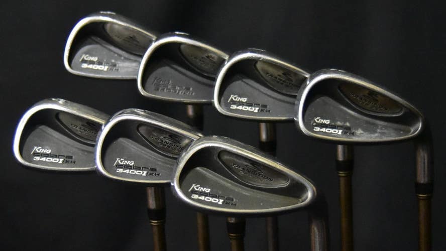 KING COBRA TRANSITION 3400I IRONS SET 5-9, PW, SW FLEX L, RH SHAFT 38" (5I)