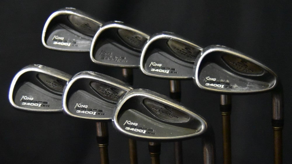 KING COBRA TRANSITION 3400I IRONS SET 5-9, PW, SW FLEX L, RH SHAFT 38" (5I)