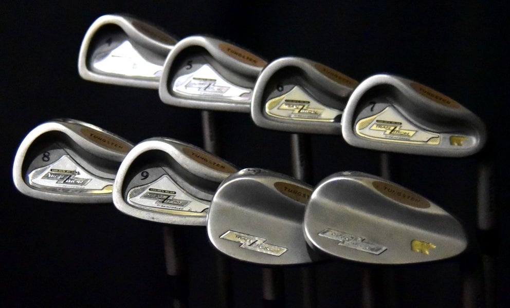 GOLDEN BEAR TRANZION IRON SET 4-9, PW, SW LADIES FLEX, RH, 37" (5I) NEW GRIPS