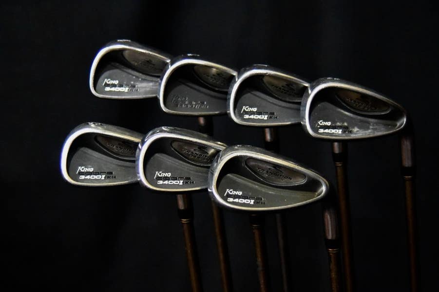 Set De Fers De Golf King Cobra 3400i XH Ladies - 3 Fers (9, PW, SW) - Shaft Graphite Souple - Occasion