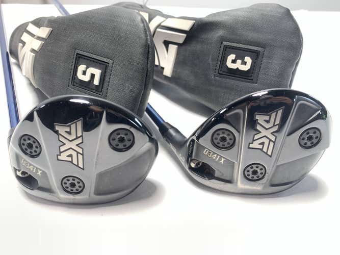 PXG 0341 X Proto 3 & 5 Fairway Set 15* 18* EvenFlow Riptide CB 5.0 Senior RH HC