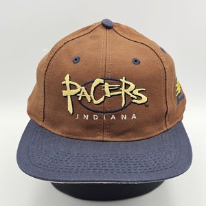NEW Vintage Indiana Pacers NBA Sports Logo 7 Basketball Hat Cap Vtg Snapback