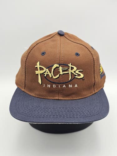 NEW Vintage Indiana Pacers NBA Sports Logo 7 Basketball Hat Cap Vtg Snapback