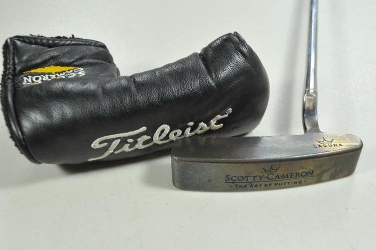 Titleist 1998 Scotty Cameron Oil Can Classic Laguna 35" Putter RH Steel # 199168