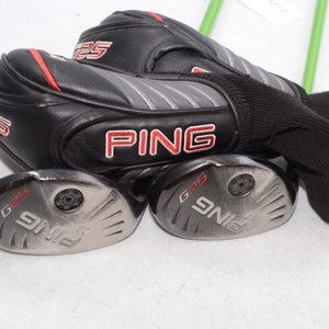 LEFT HANDED Ping G25 17*, 23* Hybrid Set Stiff Flex Attas 100HS Graphite #173832
