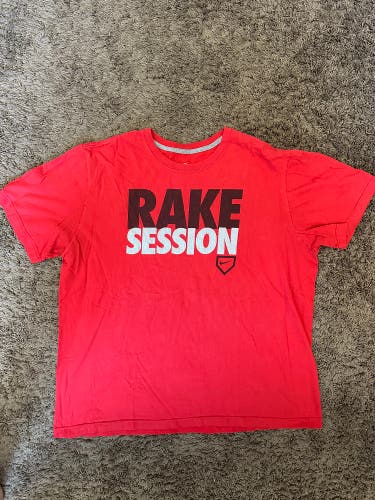 Nike Baseball Rake Session Shirt Men's XXL Used