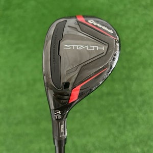 LH Taylormade Stealth 19 Degree 3 Hybrid / Stiff