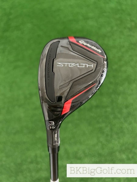 LH Taylormade Stealth 19 Degree 3 Hybrid / Stiff