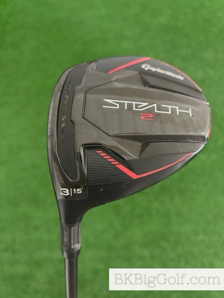 LH Taylormade Stealth 2 Fairway 15 Degree 3 Wood / Stiff