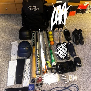 all this baseball gear