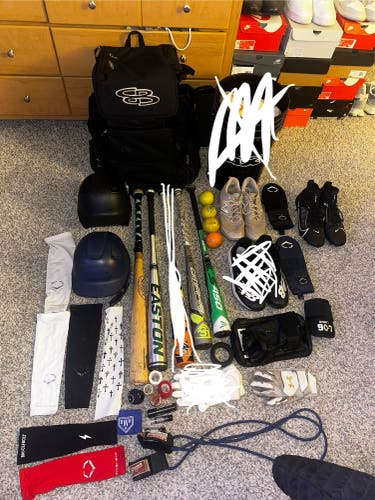 all this baseball gear