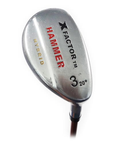 XFactor Hammer 20* 3 Hybrid Graphite Smart Shaft Regular Flex