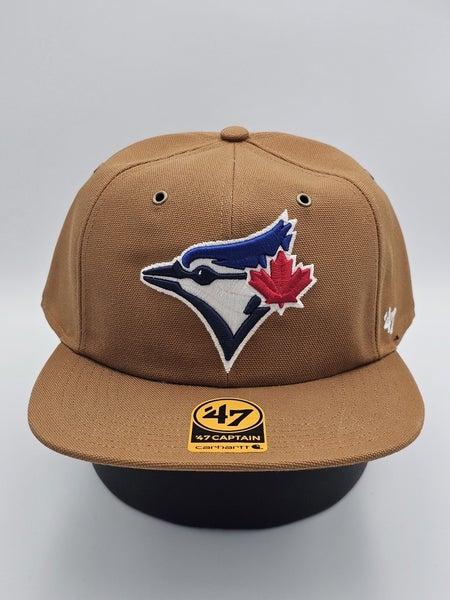 NEW Carhartt Toronto Blue Jays MLB Sports '47 Collab Plain Logo Hat Cap Snapback