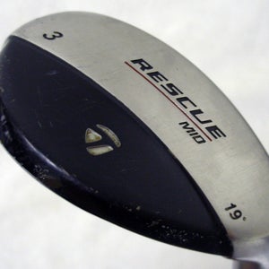 Taylor Made Rescue Mid 3 Hybrid 19* (Steel, REGULAR) 3h Golf Club
