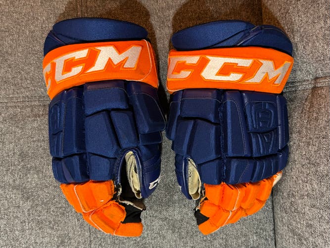 Oilers CCM HGCL Gloves 14" (Used)