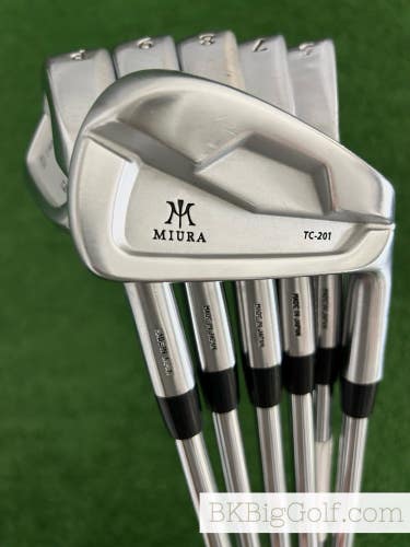 Miura TC-201 Forged Iron Set 5-P / Project X 6.5 Extra Stiff