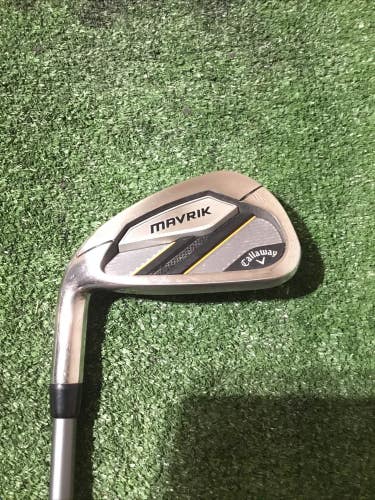 Callaway Left Handed Mavrik 7 Iron Regular Catalyst 65 Graphite Shaft (DEMO) LH