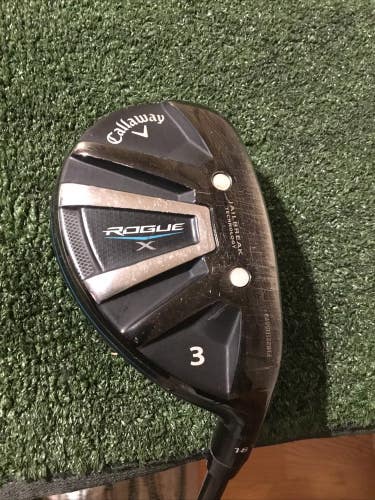 Callaway Rogue X 18* 3 Hybrid Regular 65g Motore Baffler RailH Graphite (38.5)