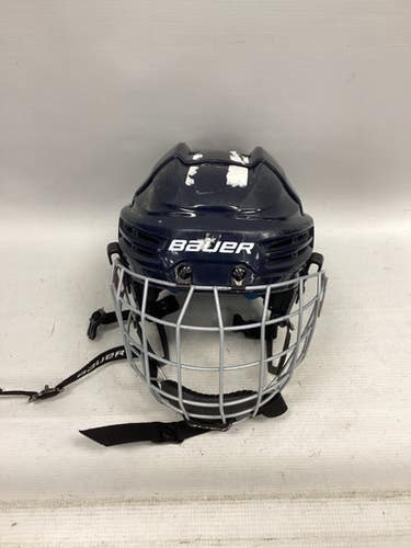 Used Bauer PRODIGY Helmet Cage Combo Navy Blue SM 11851-S000035578