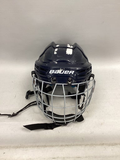 Used Bauer PRODIGY Helmet Cage Combo Navy Blue SM 11851-S000035578