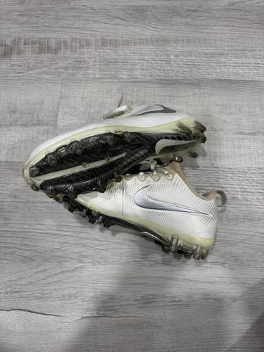 Nike Vapor Untouchable Pro Cleats SIZE 10 WHITE