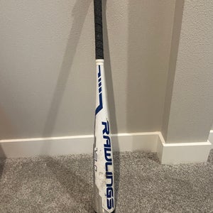 2018 Rawlings Velo Alloy USSSA Certified Bat (-10)  19 oz 29" (Used)