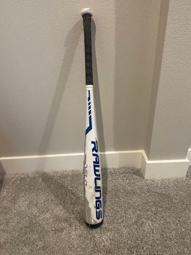 2018 Rawlings Velo Alloy USSSA Certified Bat (-10) 19 oz 29" (Used)