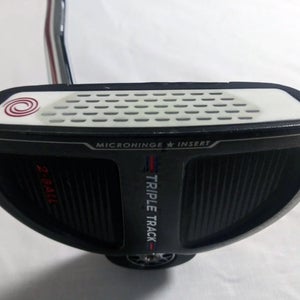 Odyssey Triple Track 2-Ball Putter 34" (Mallet Double Bend, LEFT) Stroke Lab LH