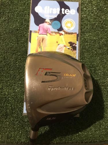 Taylormade Left Handed R5 Dual Type D 9.5* Driver Stiff 55g MAS2 Graphite 44.5