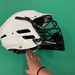 White Adult Cascade CPV-R Helmet (Used)