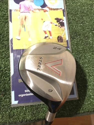 Taylormade V-Steel 24*9 Wood Stiff Graphite Design Purple Ice 85 V3 MSI-70 Shaft