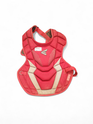Used Easton CHEST PROTECTOR Catchers Chest Protector Red Adult 11863-S000023191