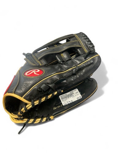 Used Rawlings R9 SERIES BB/SB Glove RH Throw Black 12 3/4" 11863-S000023198